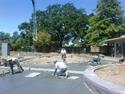 Large concrete project at Willowside Middle School in Santa Rosa
